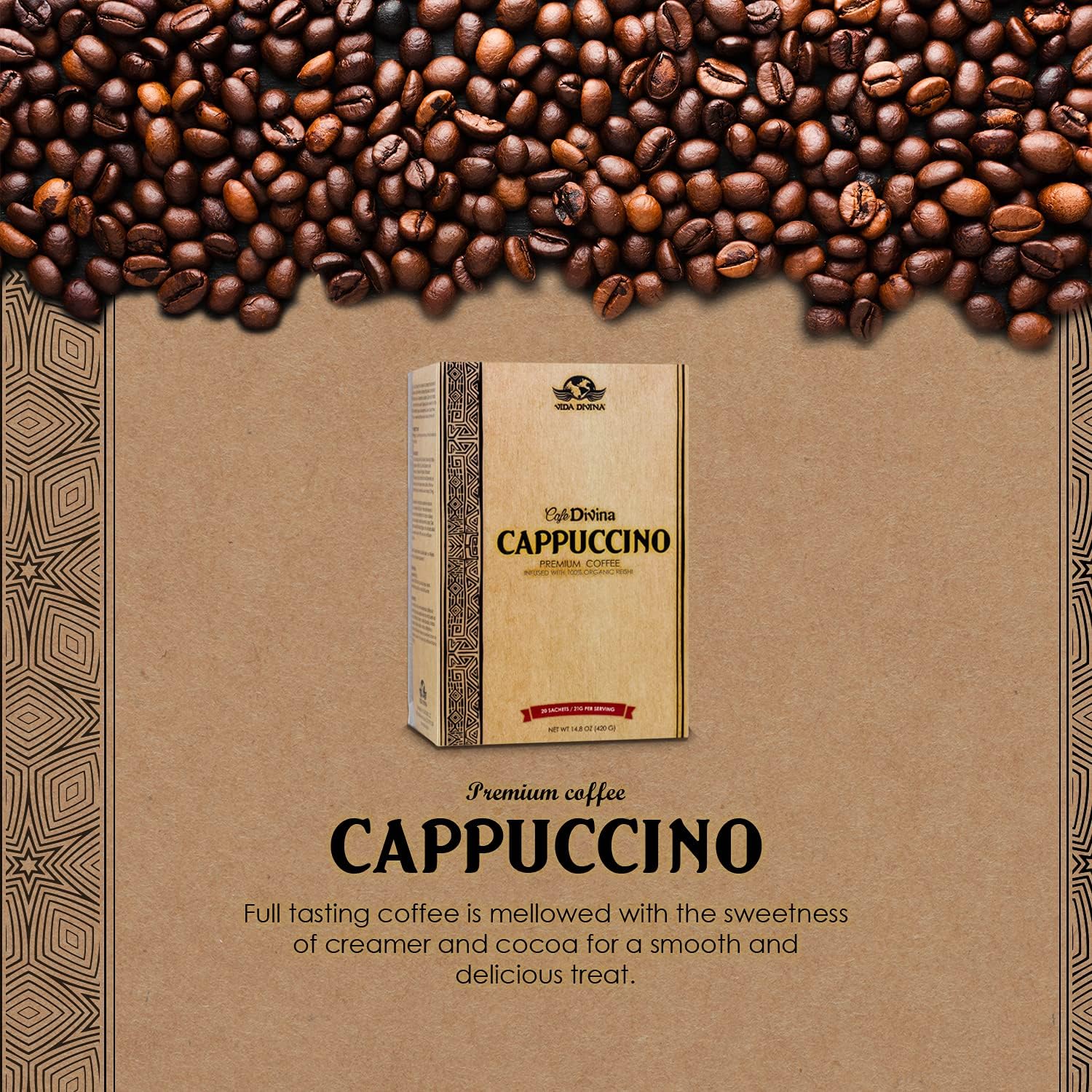 Cappuccino Coffee | Premium Cappuccino Coffee | Nutri Divina