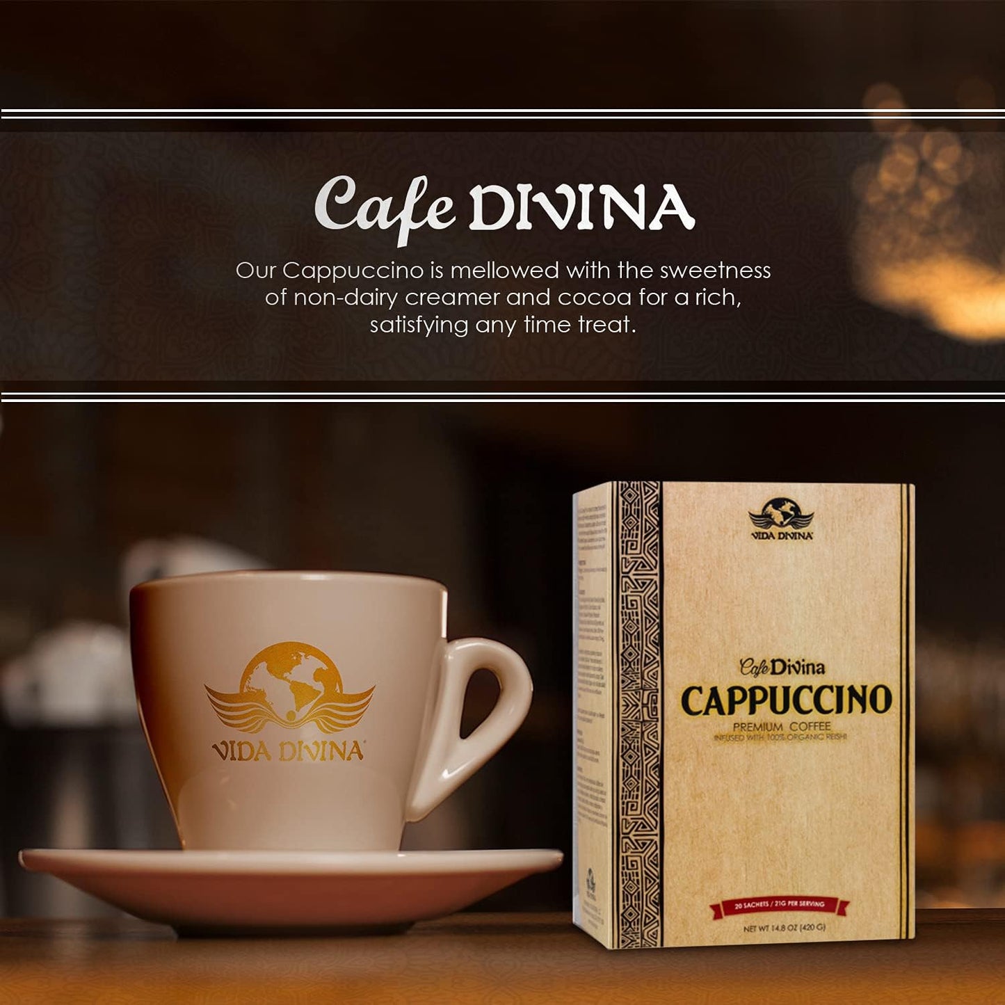 Cappuccino Coffee | Premium Cappuccino Coffee | Nutri Divina