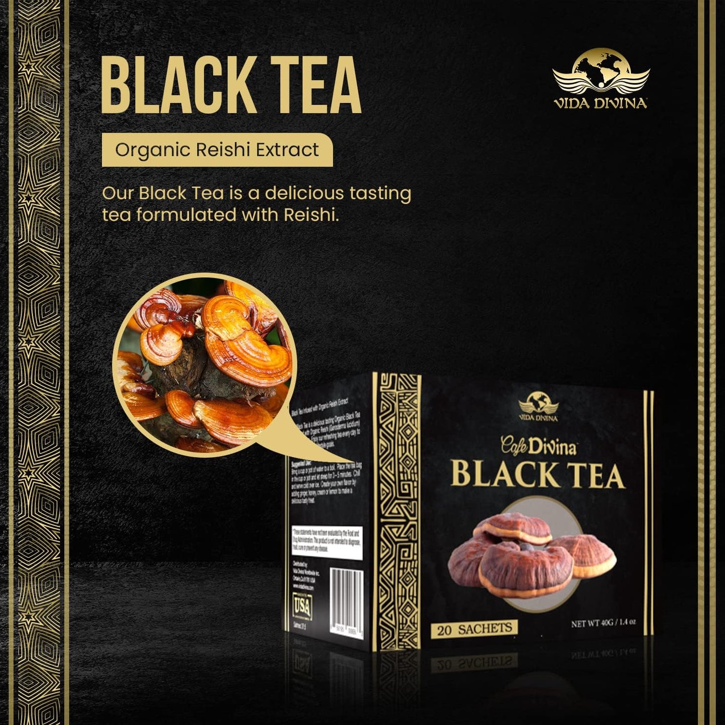 Black Tea Supplement | Buy Black Tea Supplement | Nutri Divina