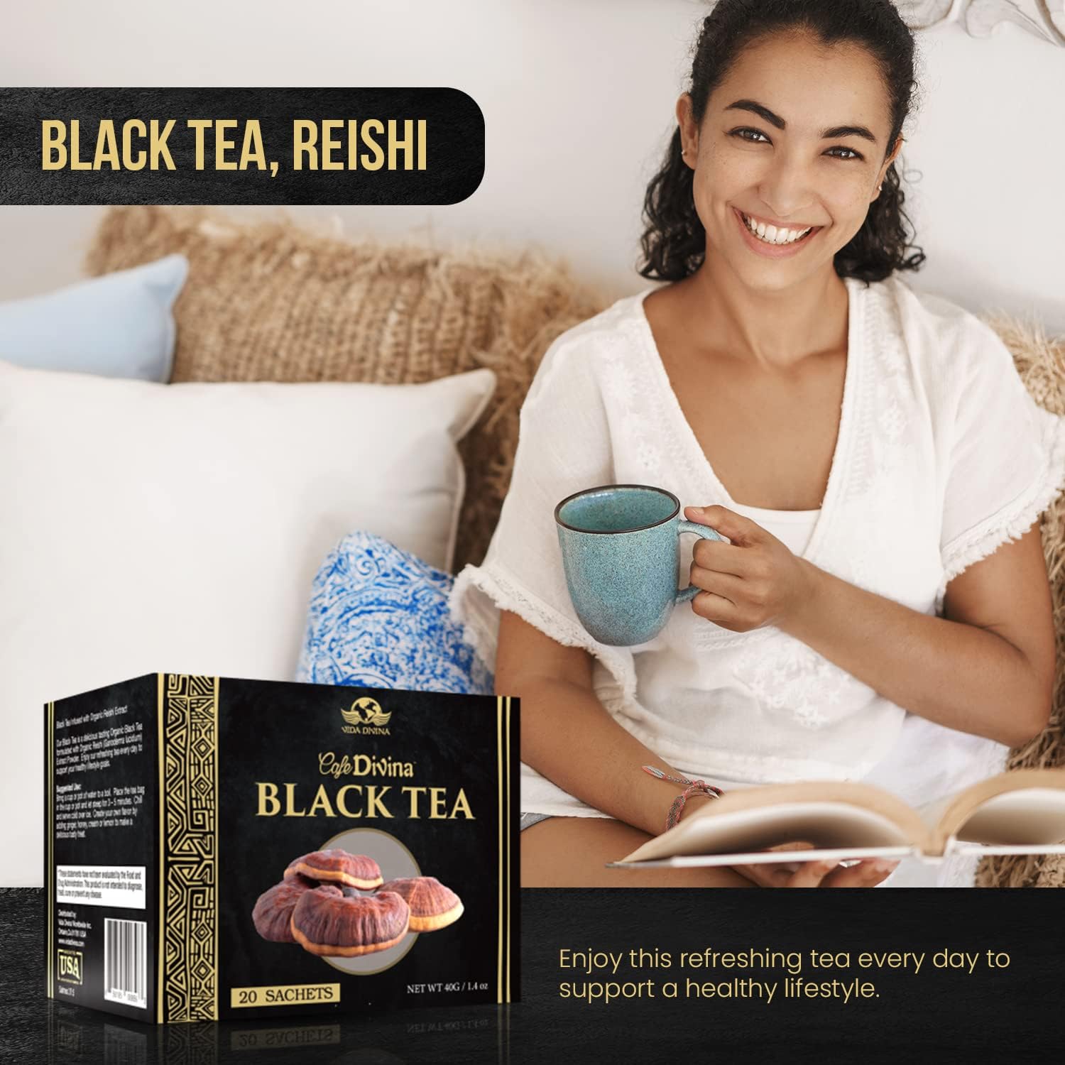 Black Tea Supplement | Buy Black Tea Supplement | Nutri Divina