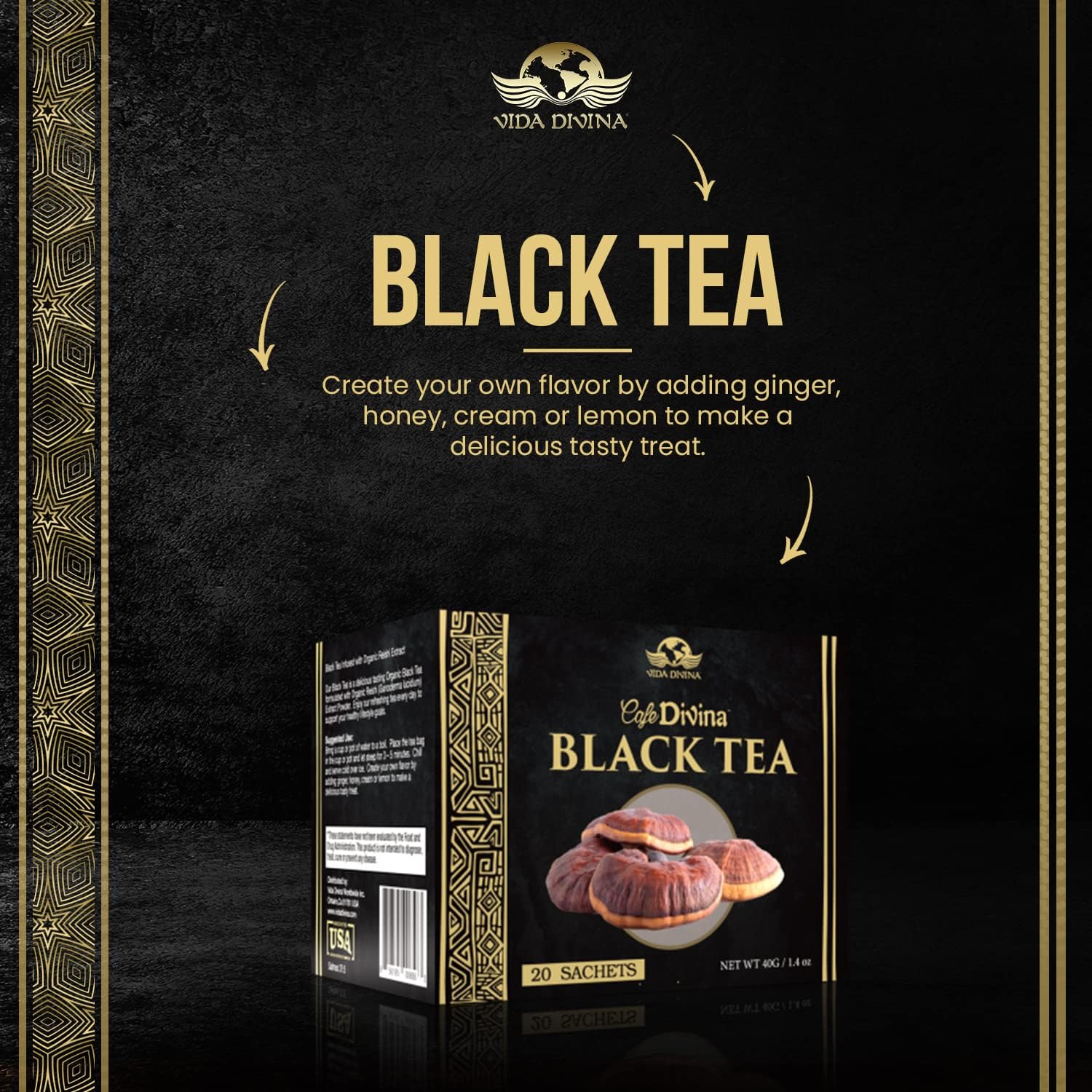 Black Tea Supplement | Buy Black Tea Supplement | Nutri Divina