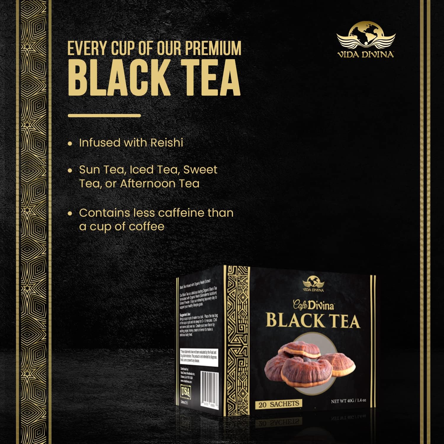 Black Tea Supplement | Buy Black Tea Supplement | Nutri Divina