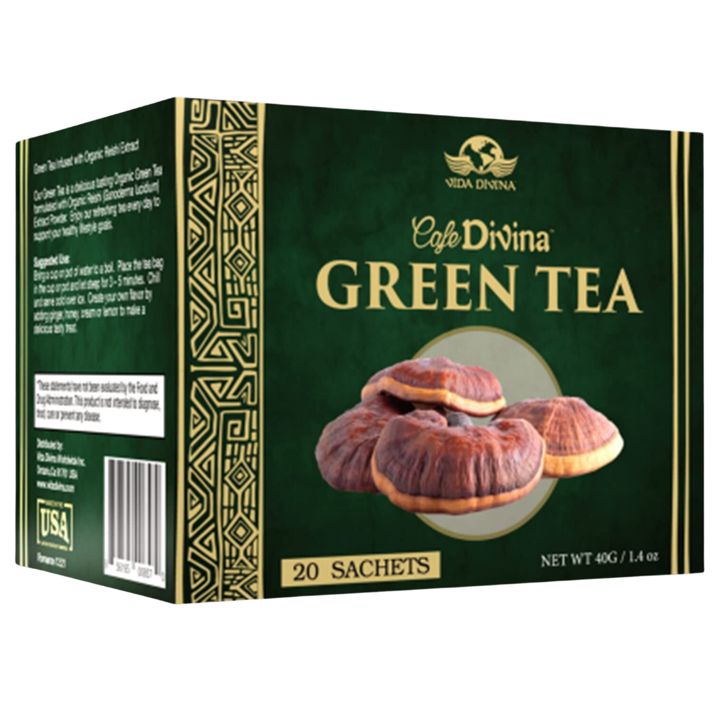 Green Tea Supplement | Green Tea Extract | Nutri Divina