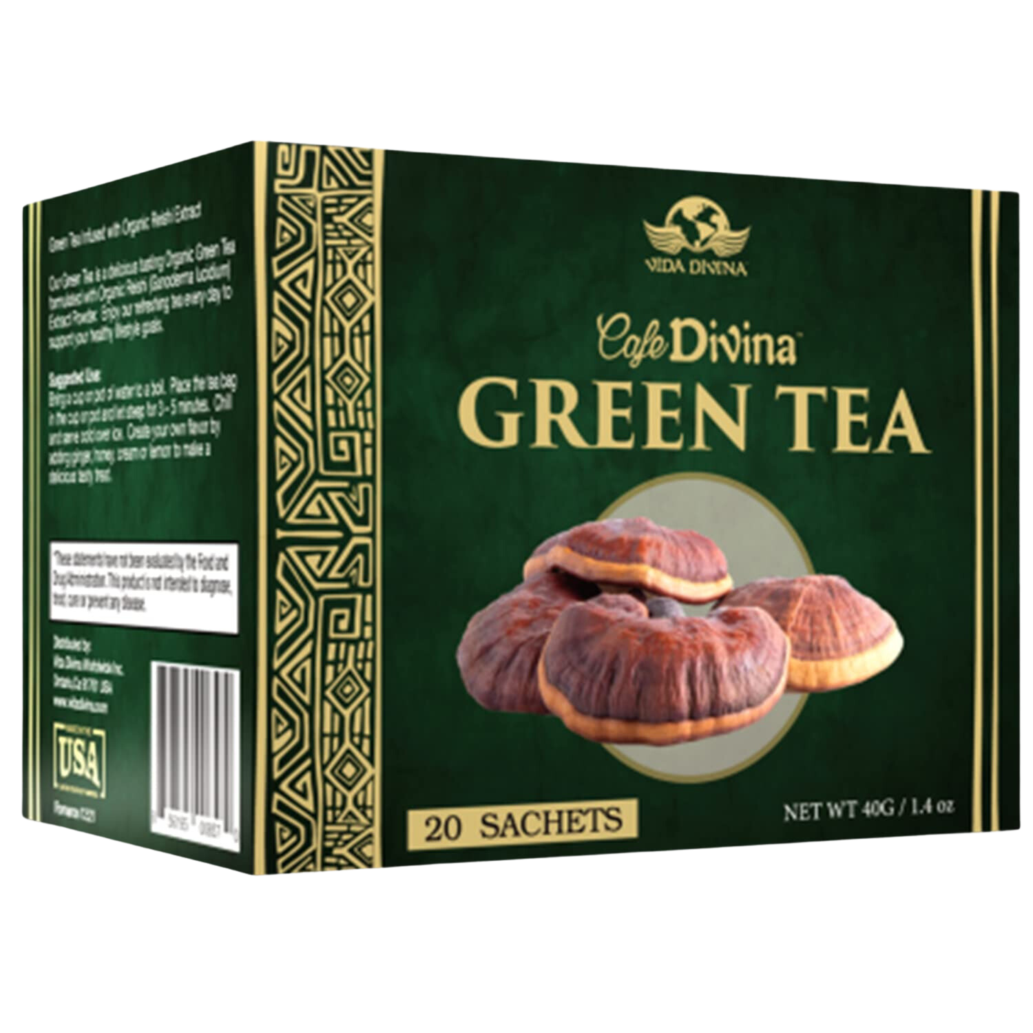 Green Tea Supplement | Green Tea Extract | Nutri Divina