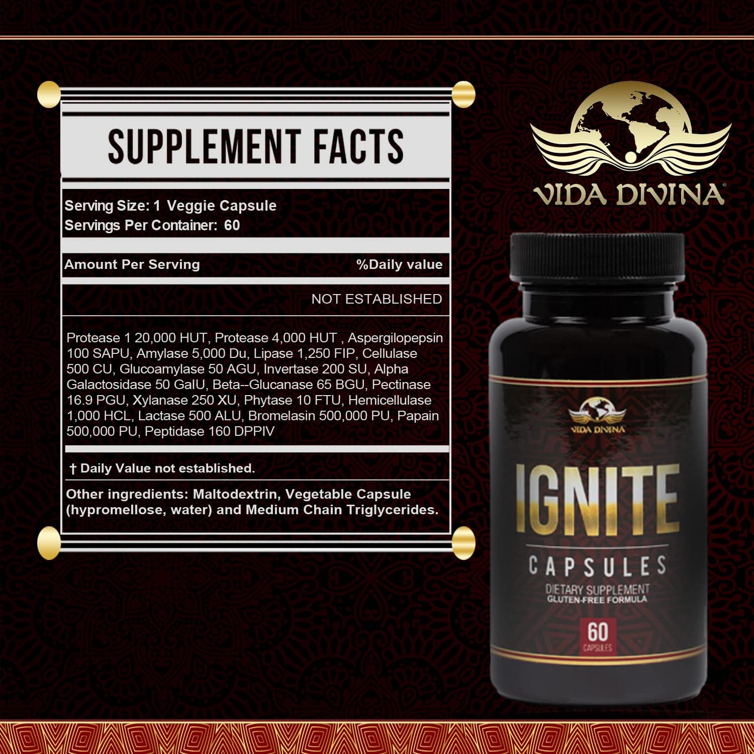 Ignite Supplement | Ignite Pre Workout | Nutri Divina