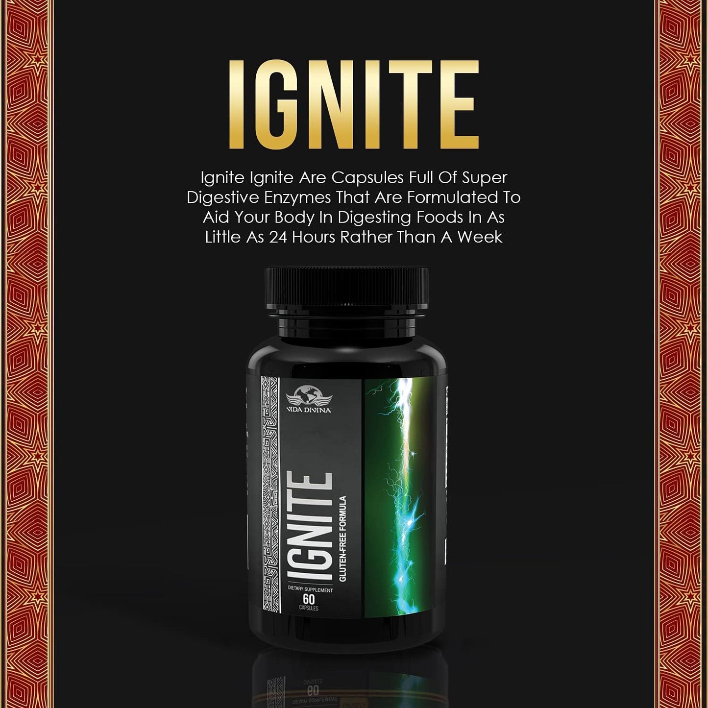 Ignite Supplement | Ignite Pre Workout | Nutri Divina