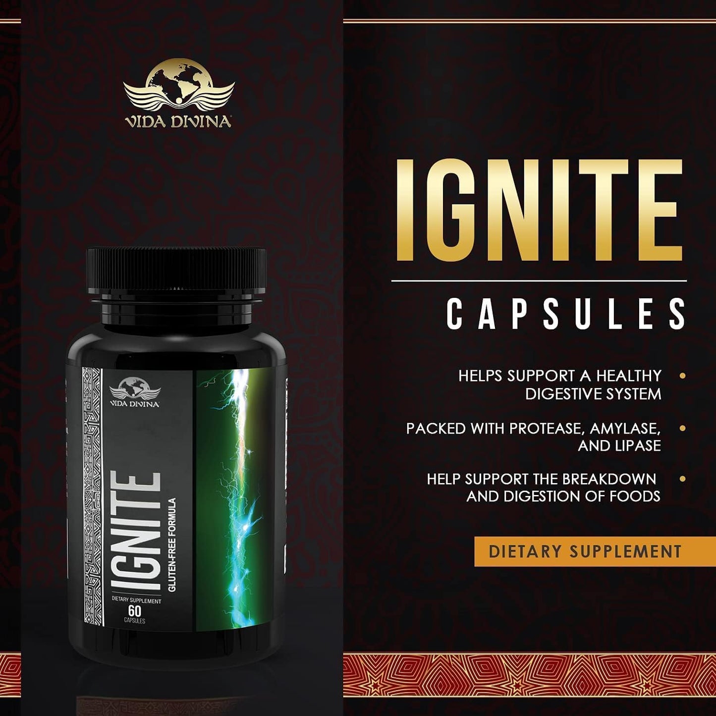 Ignite Supplement | Ignite Pre Workout | Nutri Divina