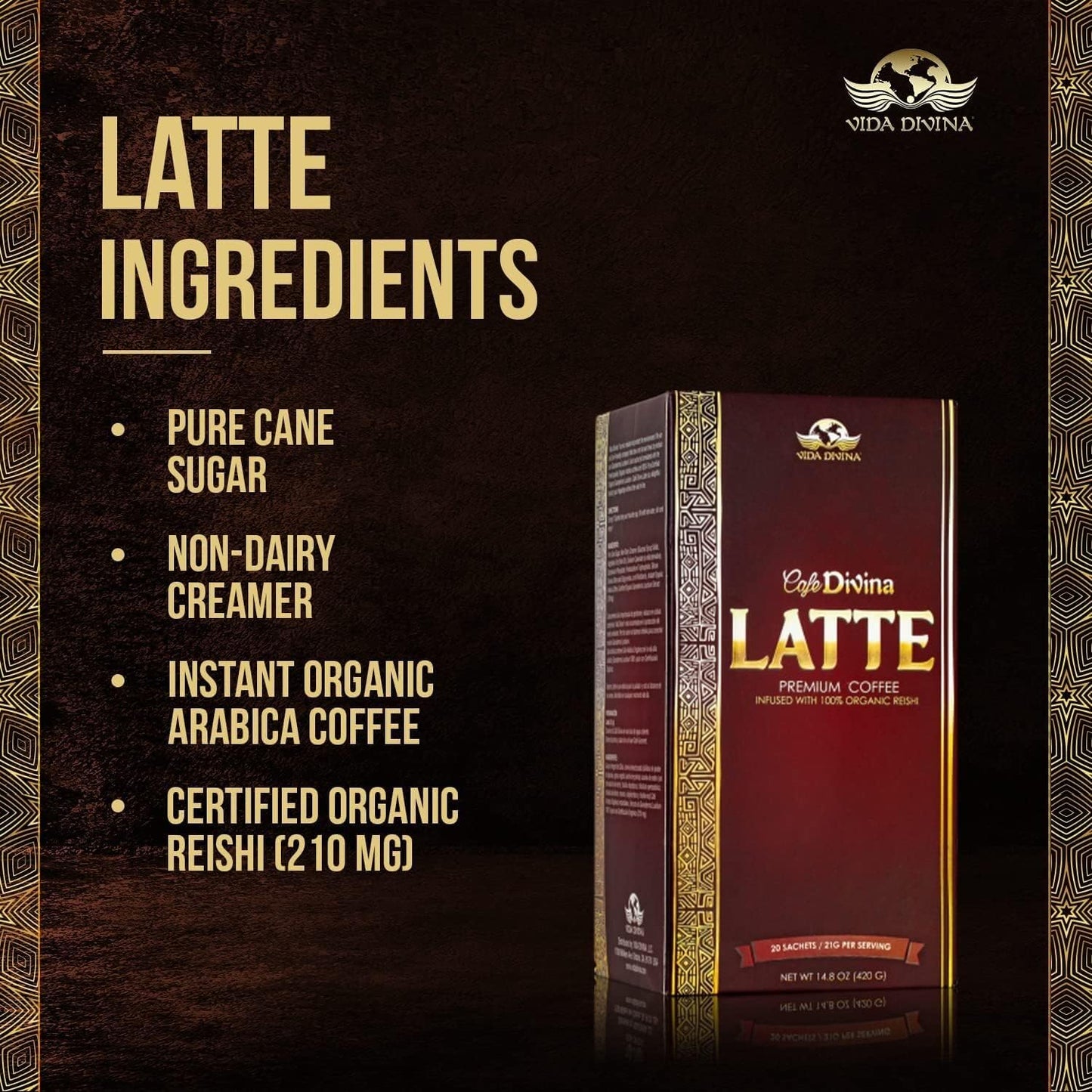 Latte Coffee | Latte Premium Coffee | Nutri Divina