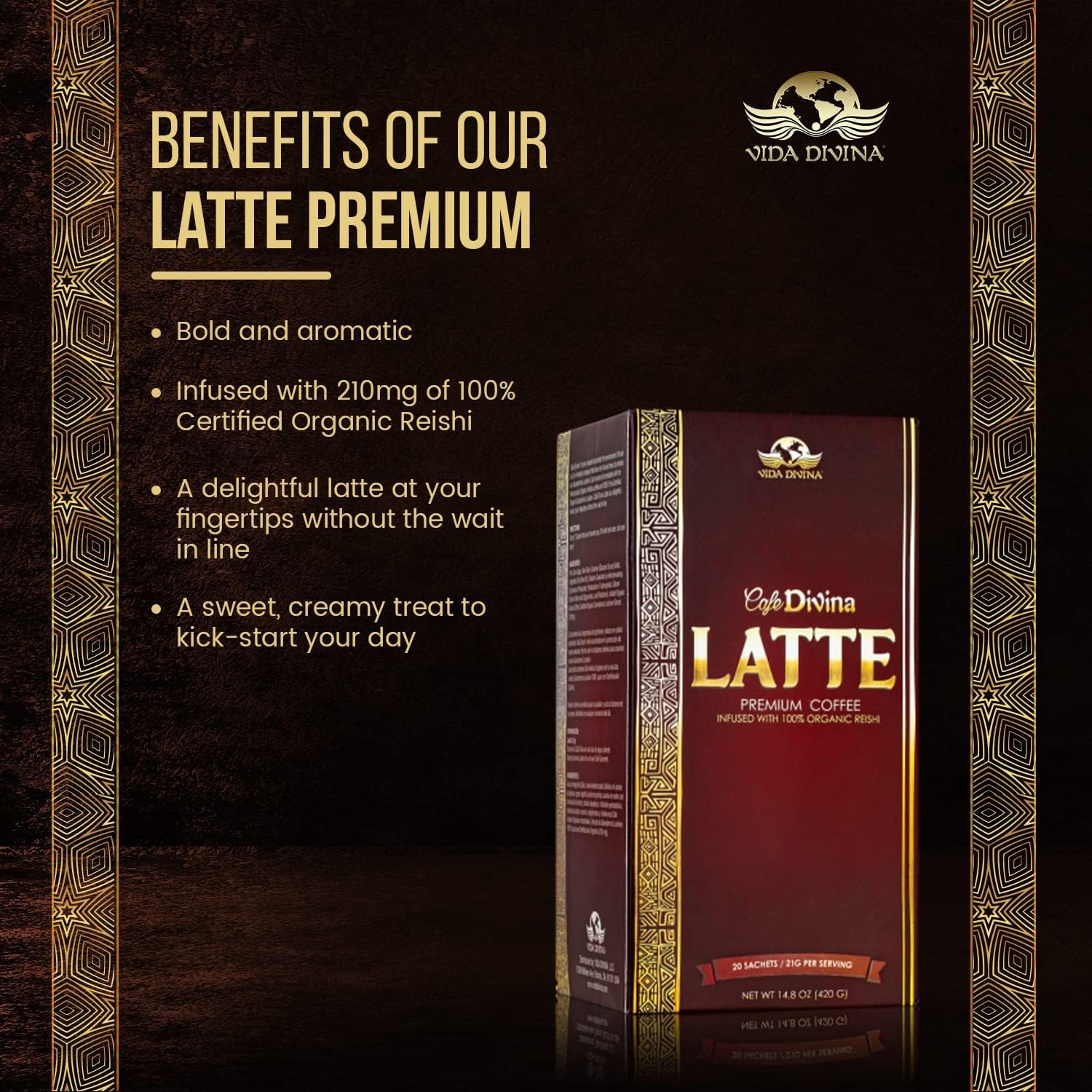 Latte Coffee | Latte Premium Coffee | Nutri Divina