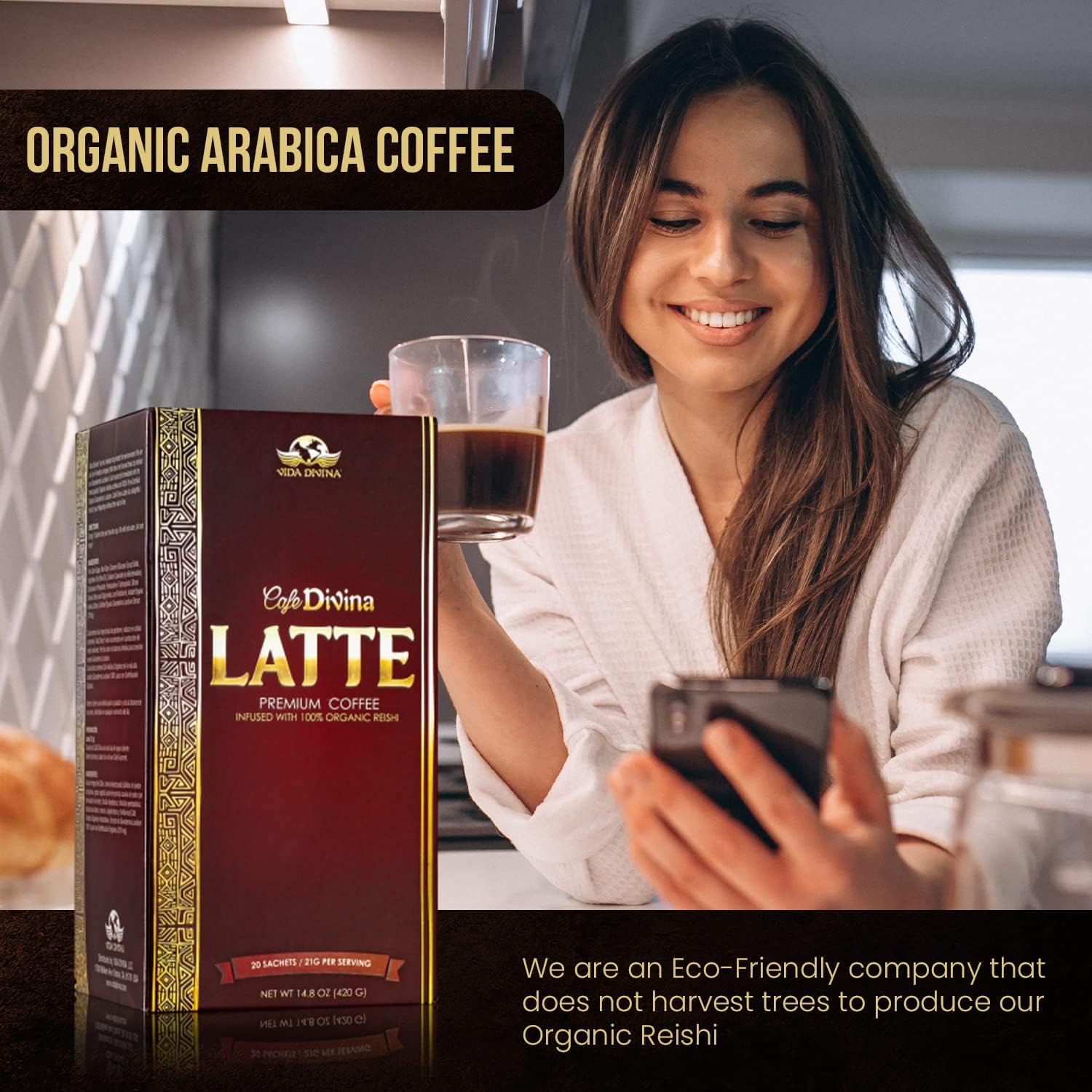 Latte Coffee | Latte Premium Coffee | Nutri Divina