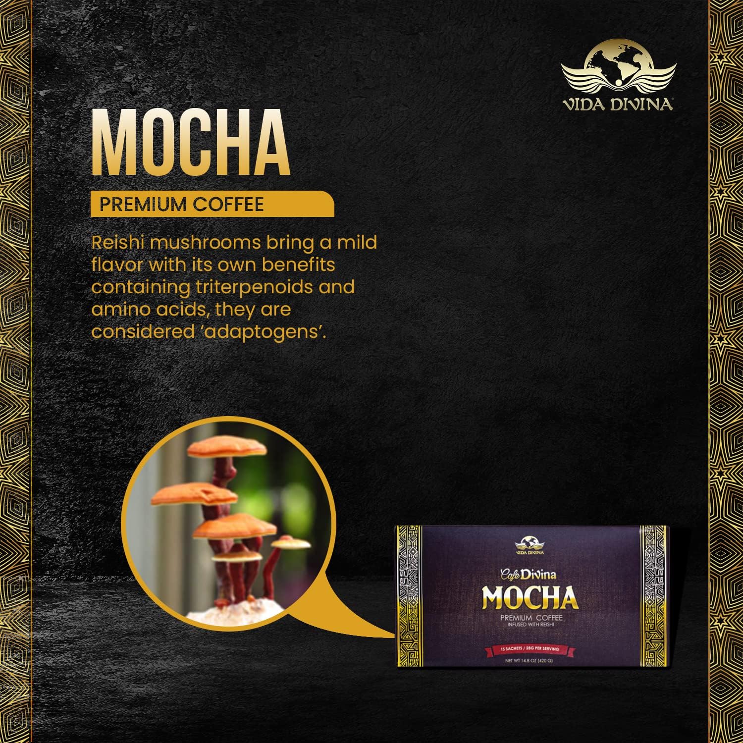 Mocha Coffee | Mucha Premium Coffee | Nutri Divina