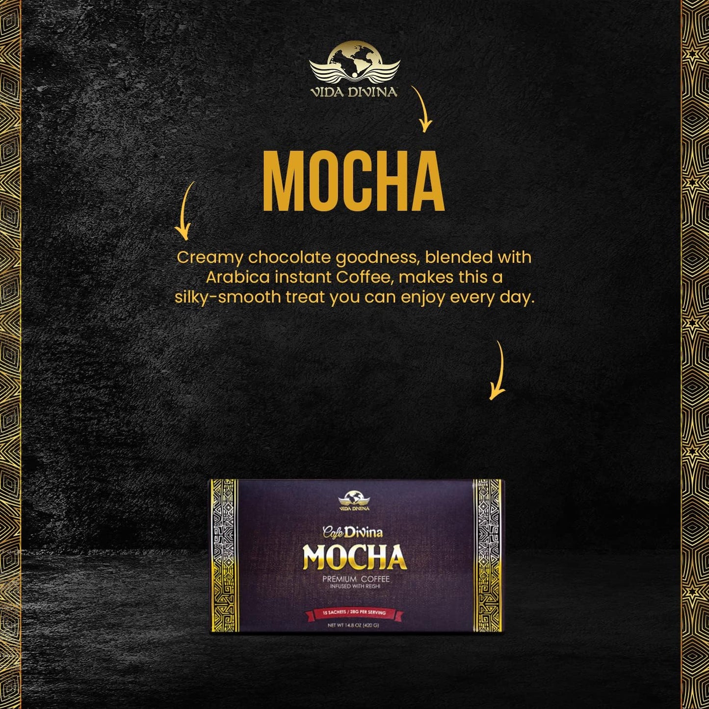 Mocha Coffee | Mucha Premium Coffee | Nutri Divina