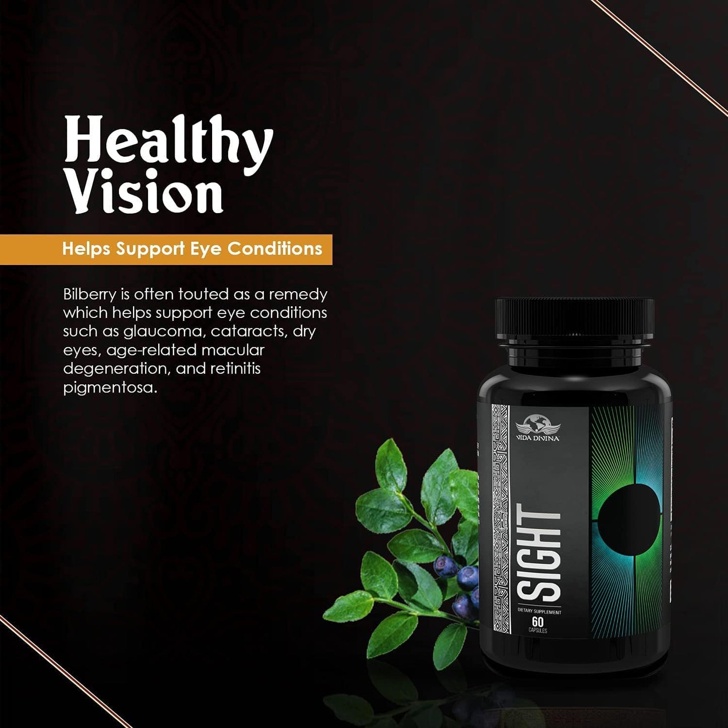 Sight Supplement | Sight Dietary Supplement | Nutri Divina