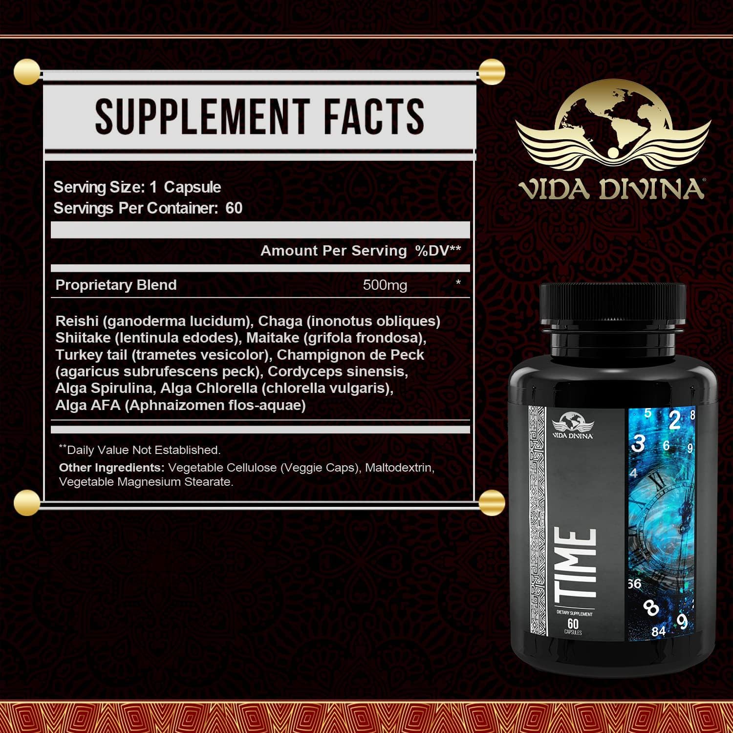 Time Supplement | Supplement for Health | Nutri Divina